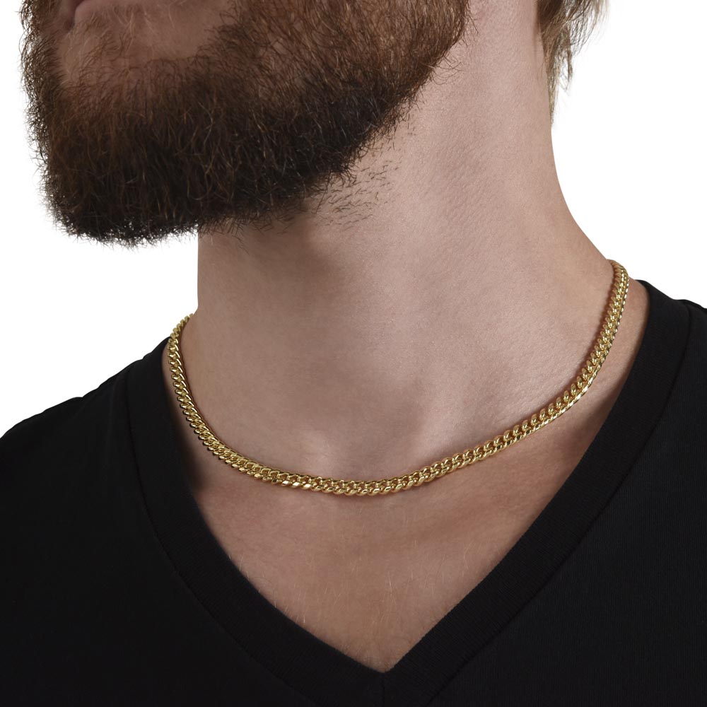 "To My Man" - Engraved Cross Necklace