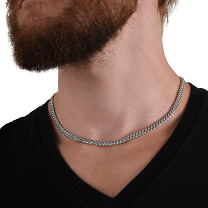 "To My Man" - Hand-in-Hand Cross Necklace